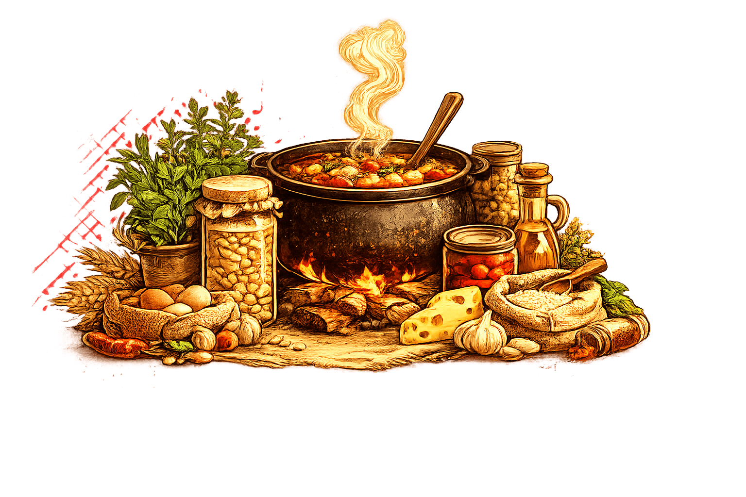 Shelf stable recipes made from pantry staples including beans, grains, herbs, and food storage ingredients for everyday meals and emergency preparedness.