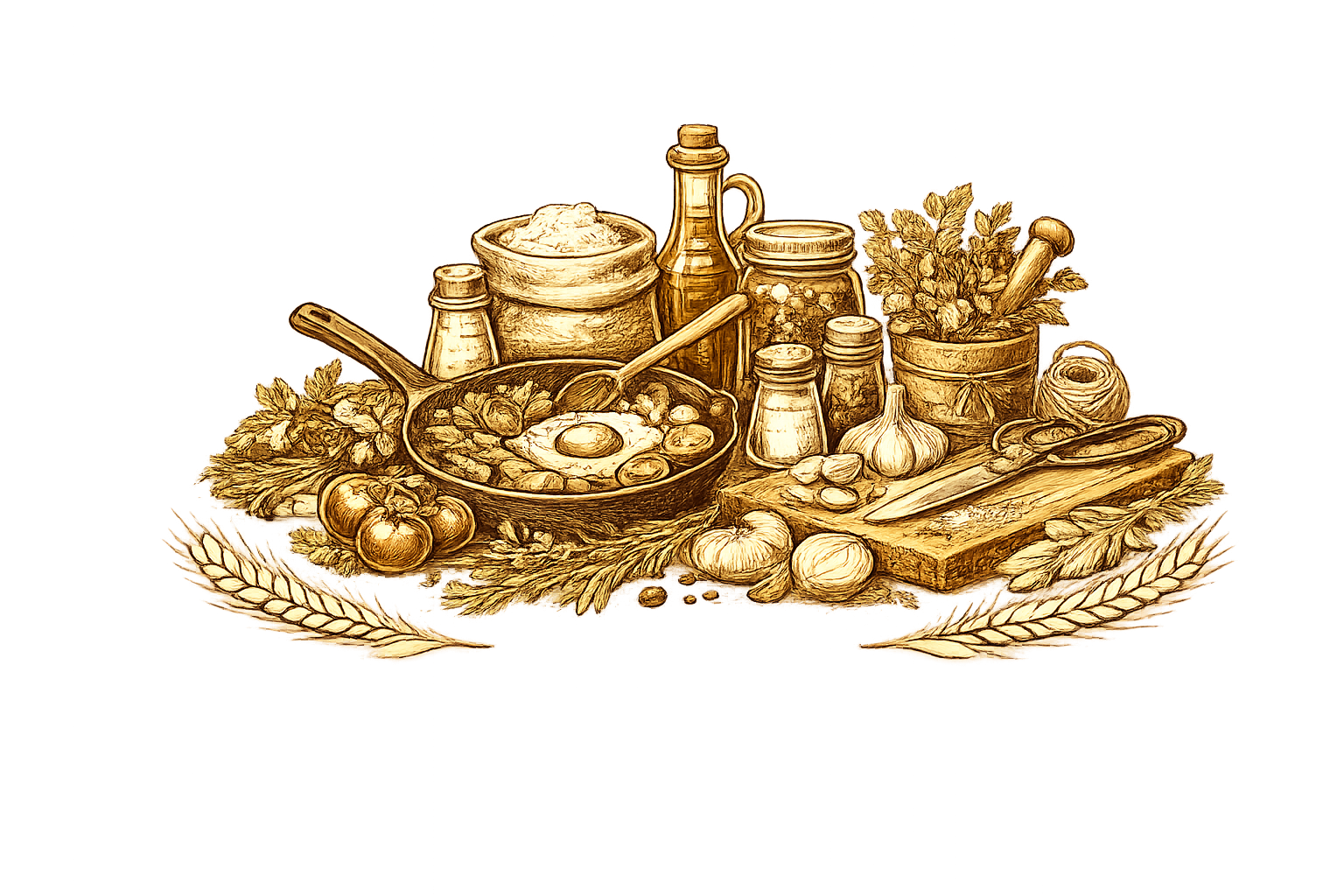 Fermentation science and safety icon featuring a laboratory flask, fermentation bubbles, and food safety shield.